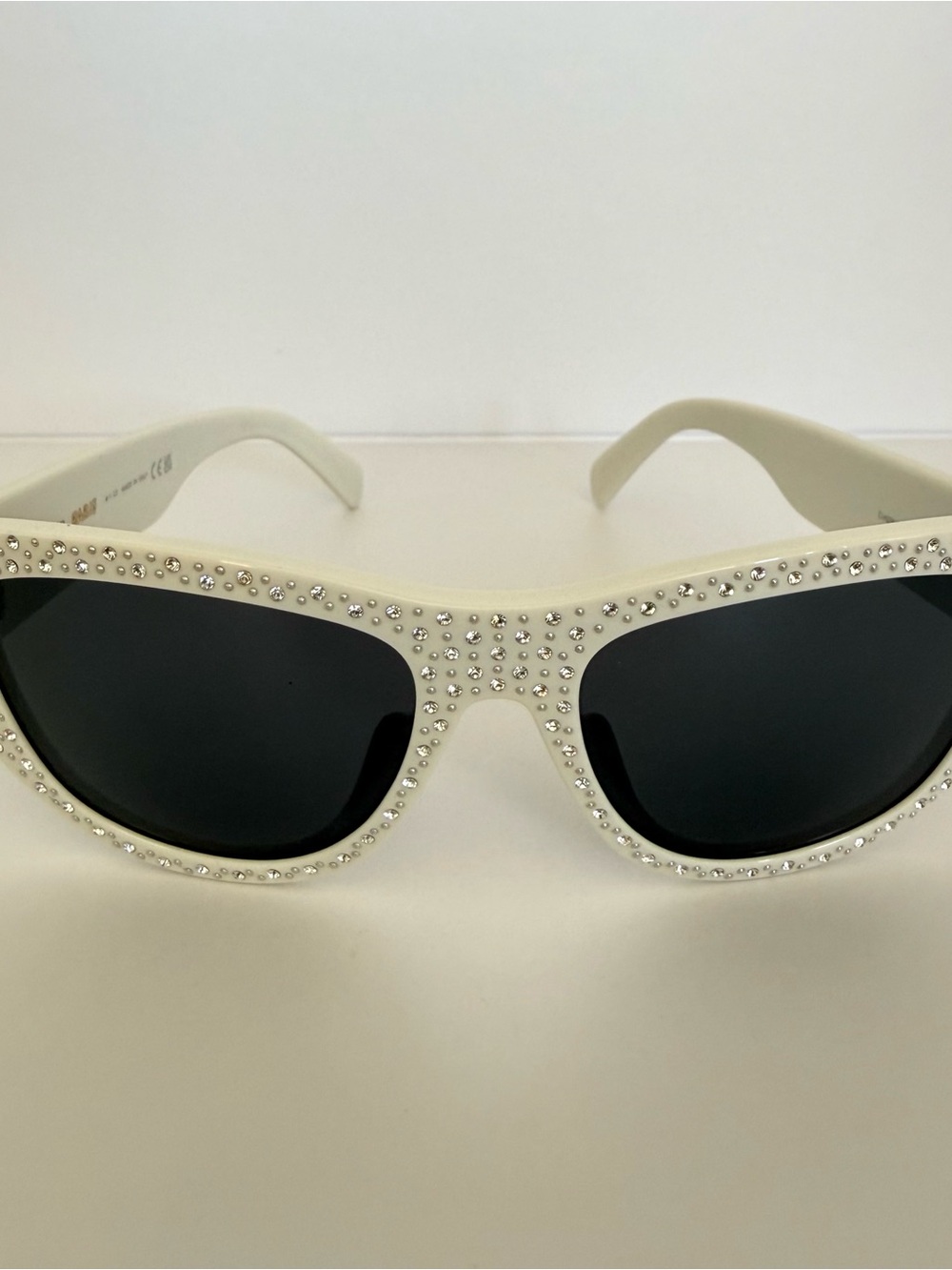 NEW!!! Celine women white sunglasses CL4278US 25A Authentic - Picture 6 of 6
